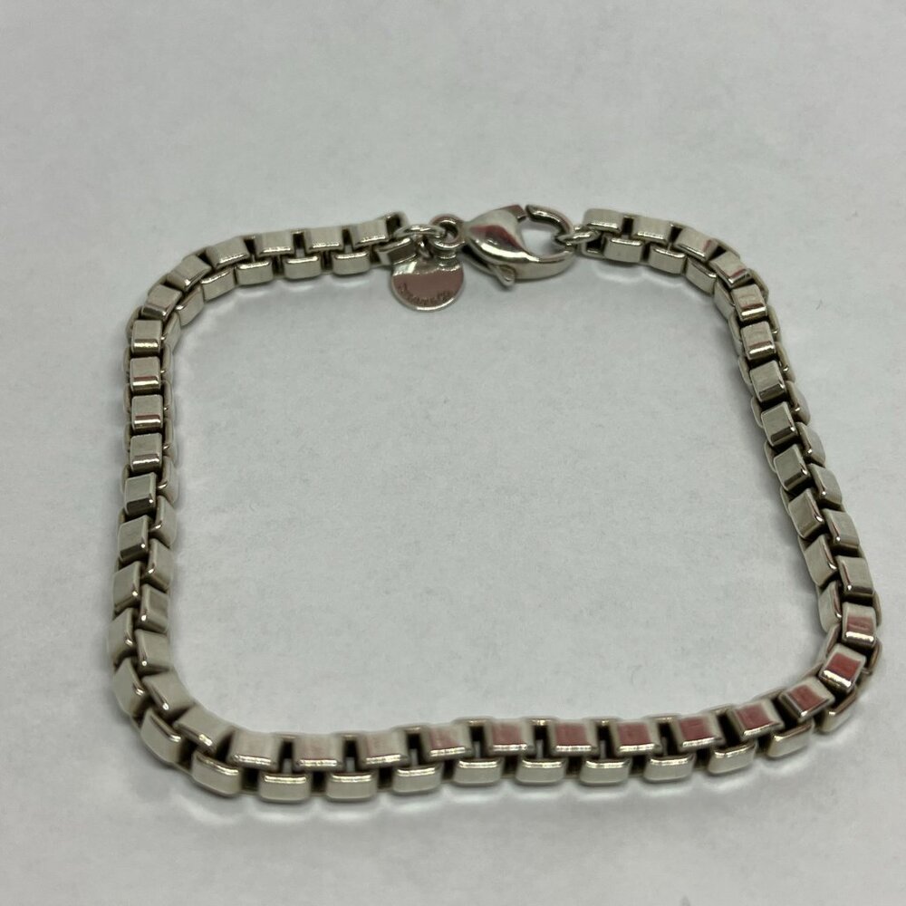 Tiffany & Co. Venetian Link Bracelet Size 7 1/4" - Picture 4 of 7